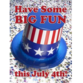 Jumbo Fourth of July Postcards (8-1/2" x 5-1/2")